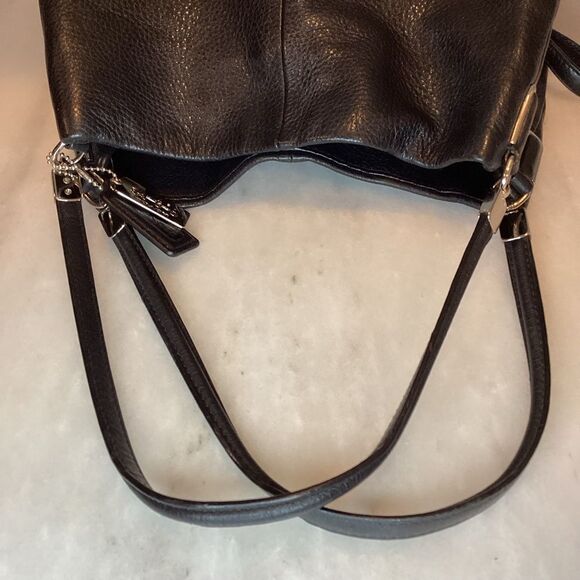 Coach Madison Phoebe Pebbled Leather Shoulder Bag (#1) - Picture 10 of 15